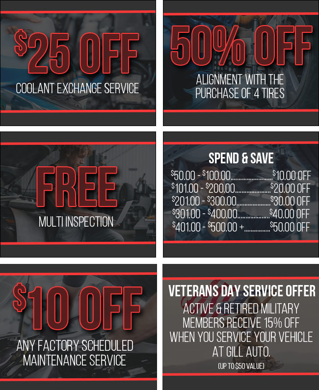 service special coupons