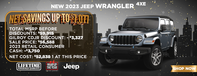 Jeep Wrangler offer
