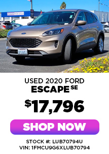 2020 Ford Escape SE