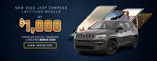 2022 Jeep Compass Lattitude models