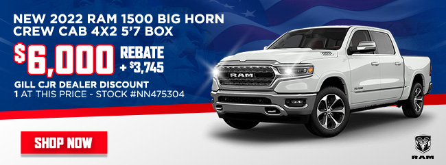 New 2022 RAM 1500 Big Horn Crew Cab