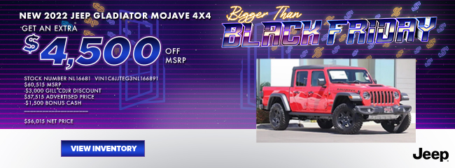 2022 Jeep Gladiator Mojave