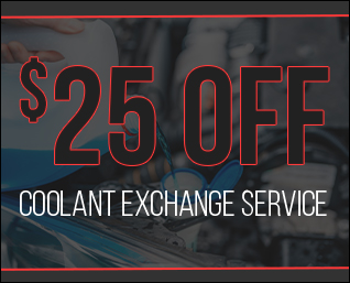 coolant exchange service