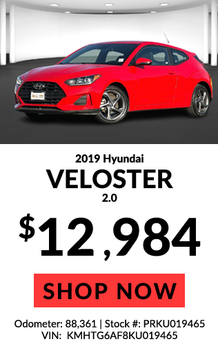 2019 Hyundai Veloster 2.0