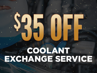 coolant exchange service