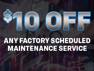 Any Factory scheduled maintenance service