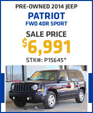 Pre-Owned 2014 Jeep Patriot