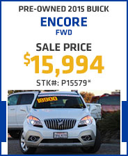 Pre-Owned 2015 Buick Encore