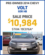 Pre-Owned 2014 Chevy Volt