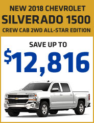 2018 Chevrolet Silverado 1500 Crew Cab 2WD All-Star Edition