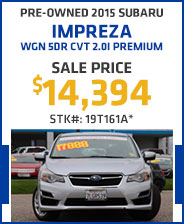Pre-Owned 2015 Subaru Impreza