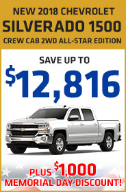 2018 Chevrolet Silverado 1500 Crew Cab 2WD All-Star Edition