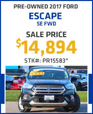 Pre-Owned 2017 Ford Escape
