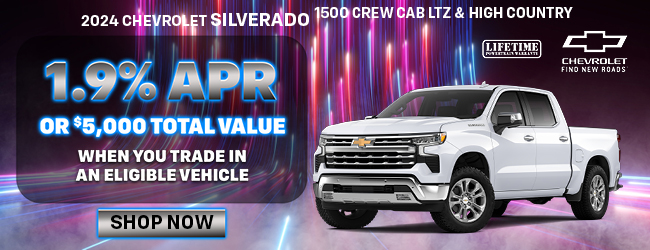 New 2024 SILVERADO 1500 CREW CAB LTZ & HIGH COUNTRY