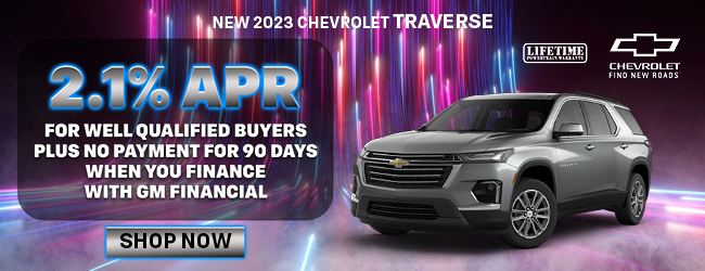 New Chevrolet 2023 TRAVERSE