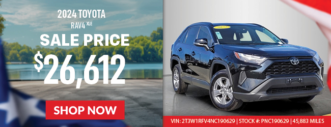 Toyota RAV4 special offer