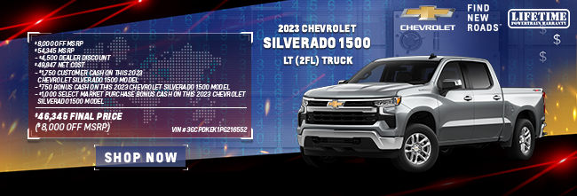 special offers on Chevrolet Silverado 1500