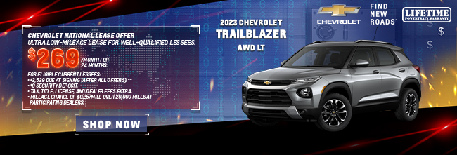 special offers on Chevrolet Trailblazer