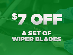 7 off a set of wiper blades