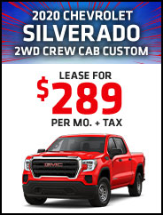 2020 Chevrolet Silverado 2WD Crew Cab Custom