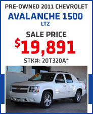 Pre-Owned 2011 Chevrolet Avalanche 1500 LTZ