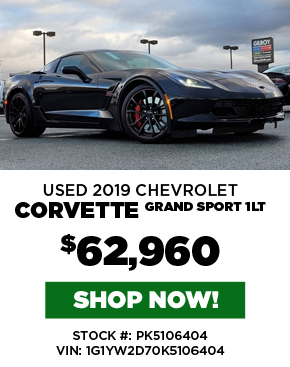 used 2019 Chevrolet Corvette Grade Sport 1LT