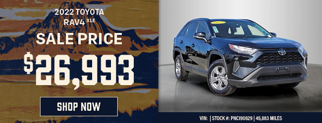 Toyota RAV4 special offer