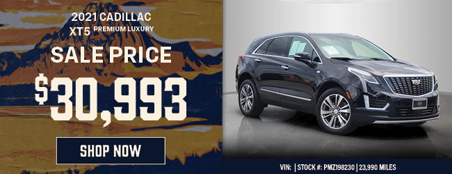 preowned 2021 CADILLAC XT5