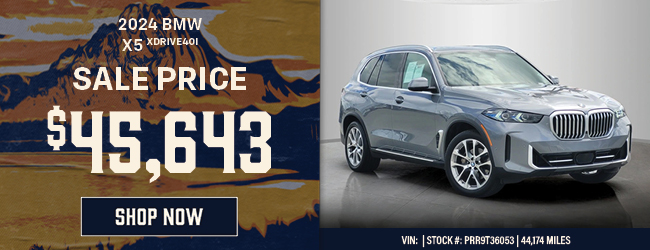 used 2024 BMW X5