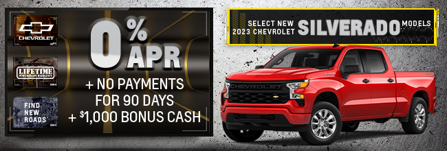 special offers on Chevrolet Silverado 1500