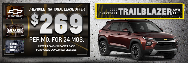 special offers on Chevrolet Trailblazer