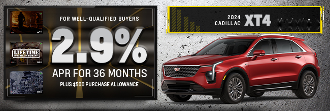 special offers on Cadillac XT4