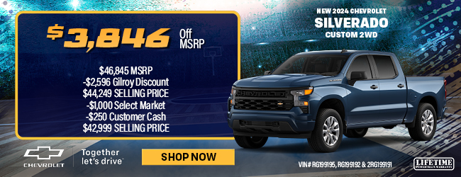 offer on Chevrolet Silverado