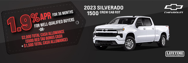 2023 Chevrolet Silverado 1500 Crew Cab RST