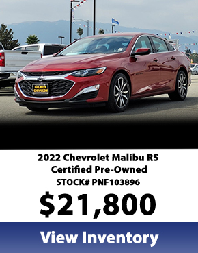 2022 Chevrolet Malibu RS Certified Pre-Owned