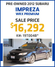 Pre-Owned 2012 Subaru Impreza