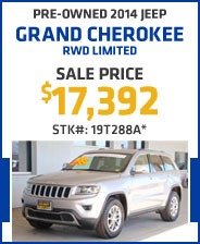 Pre-Owned 2014 Jeep Grand Cherokee 