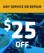 $25.00 Off Any Service Or Repair