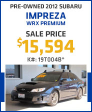 Pre-Owned 2012 Subaru Impreza WRX Premium