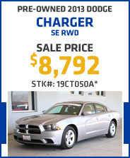 Pre-Owned 2013 Dodge Charger SE RWD