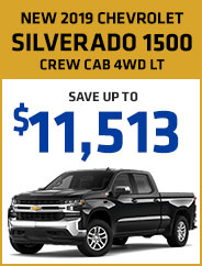 2019 Chevrolet Silverado 1500 Crew Cab 4WD LT