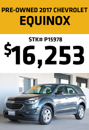 PRE-OWNED 2017 CHEVROLET EQUINOX 