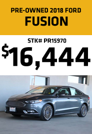 PRE-OWNED 2018 FORD FUSION