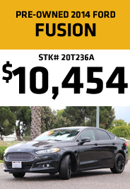 PRE-OWNED 2014 FORD FUSION 