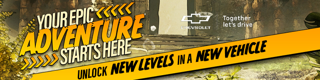 Your epic adventure starts here unlock new levels in a new vehicle