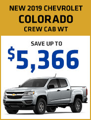 2019 Chevrolet Colorado Crew Cab WT