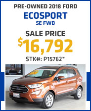Pre-Owned 2018 Ford Ecosport 