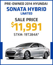 Pre-Owned 2014 Hyundai Sonata Hybrid