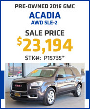 Pre-Owned 2016 GMC Acadia 