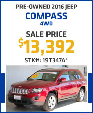 Pre-Owned 2016 Jeep Compass